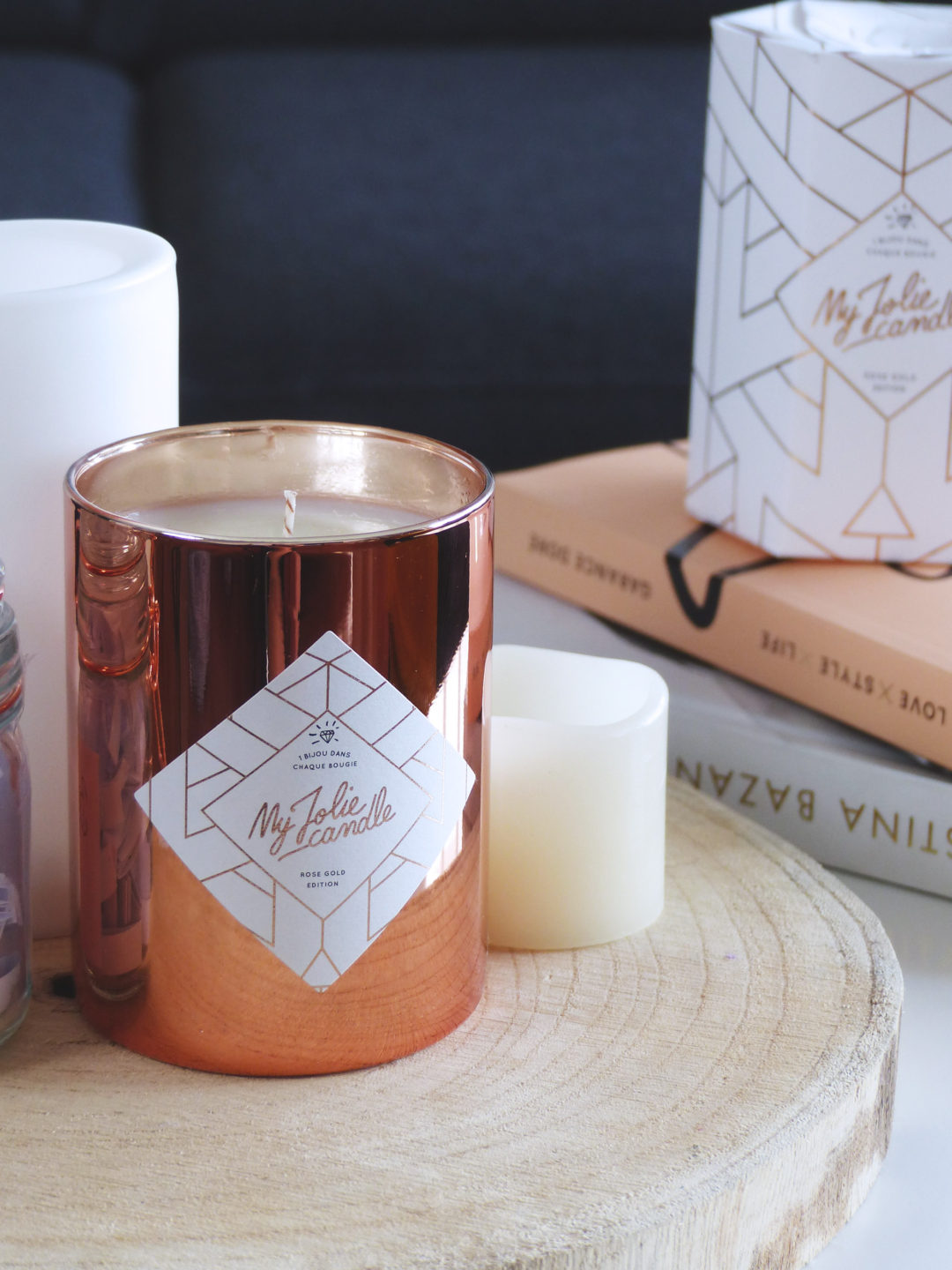 My Jolie Candle, la bougie bijou, test et avis AutourdeMarine
