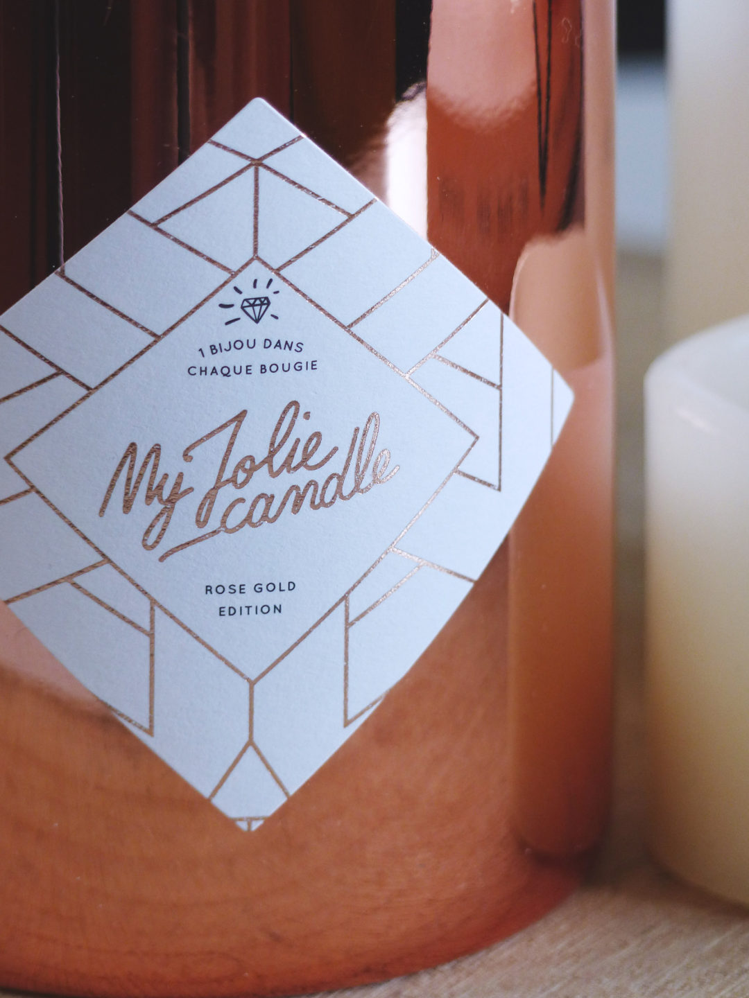 My Jolie Candle, la bougie bijou, test et avis AutourdeMarine