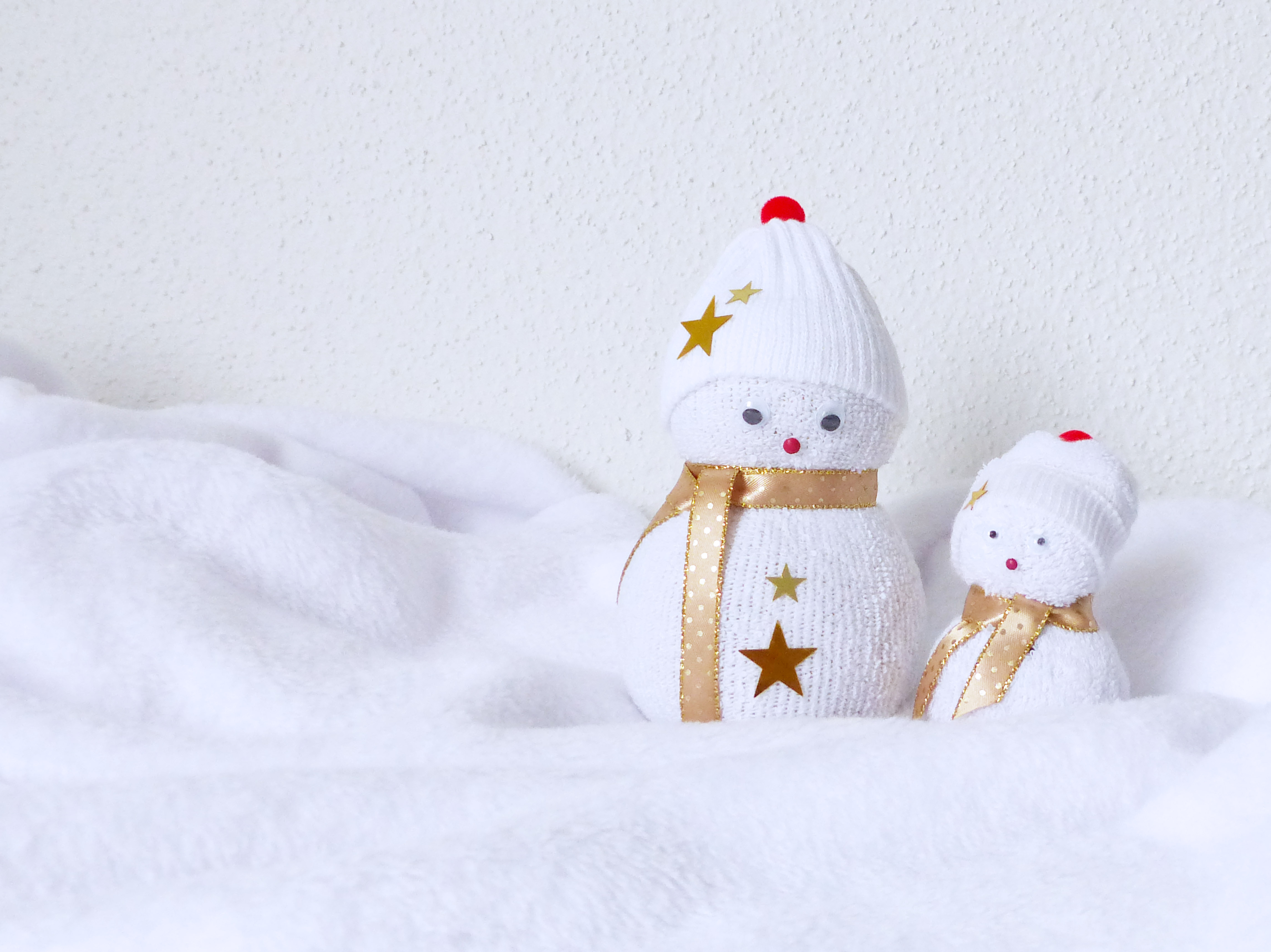 Autour de Marine - DIY Bonhomme de neige