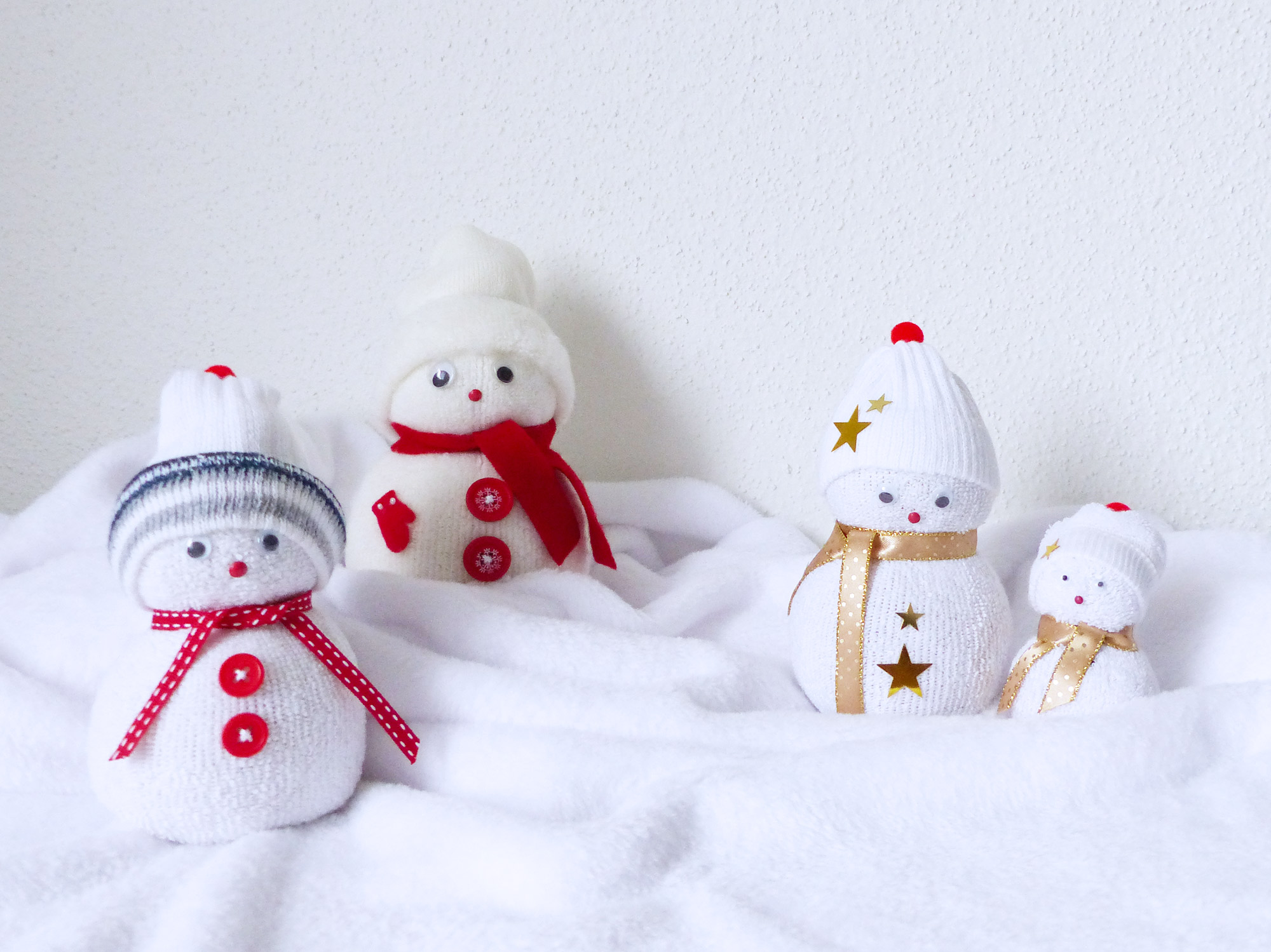 Autour de Marine - DIY Bonhomme de neige