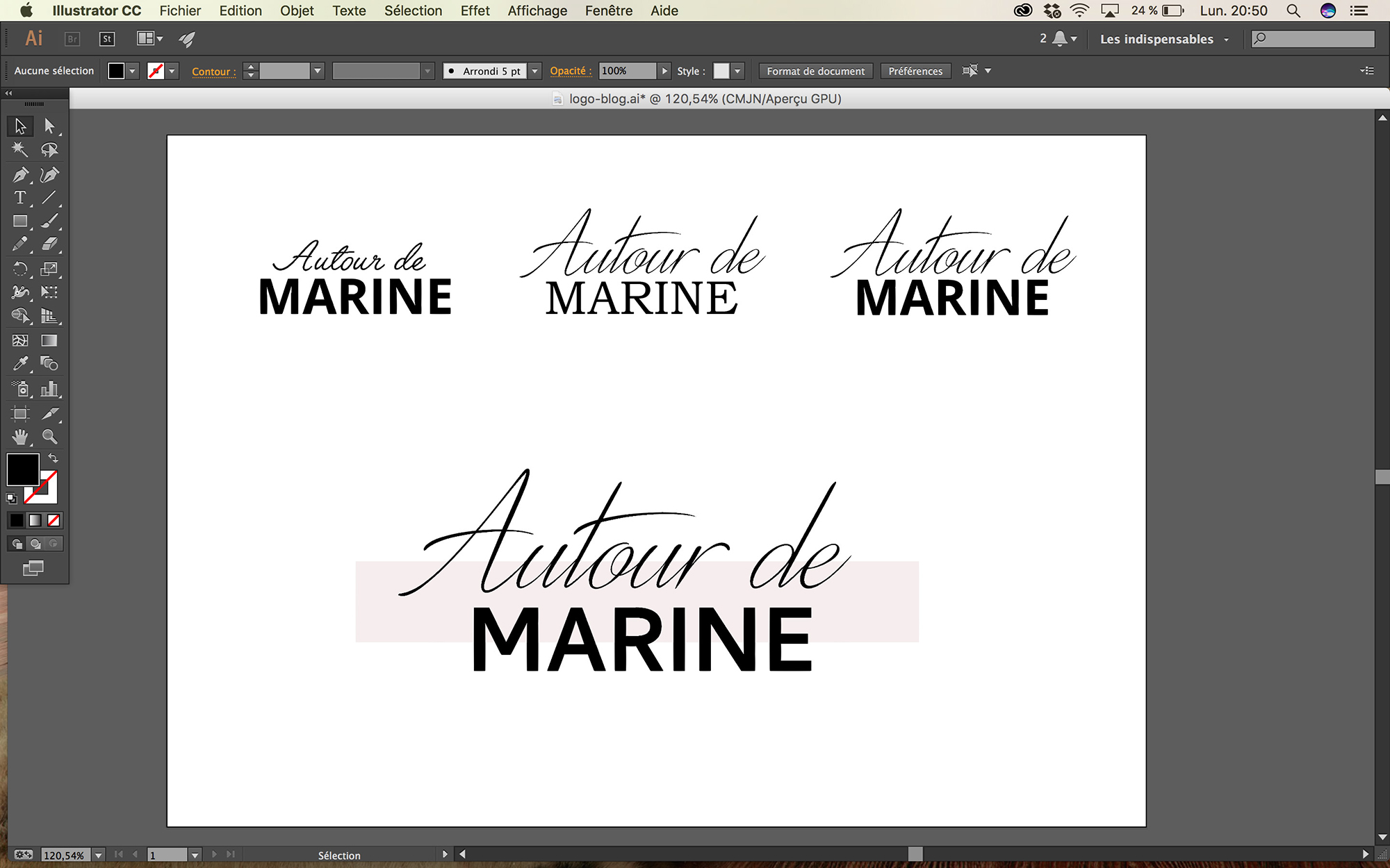 Autour de Marine - Photo webdesign