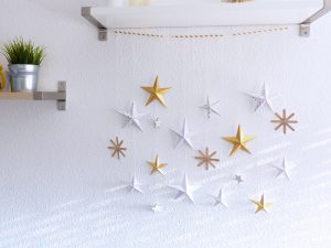 Autour de Marine - DIY Noël guirlande papier