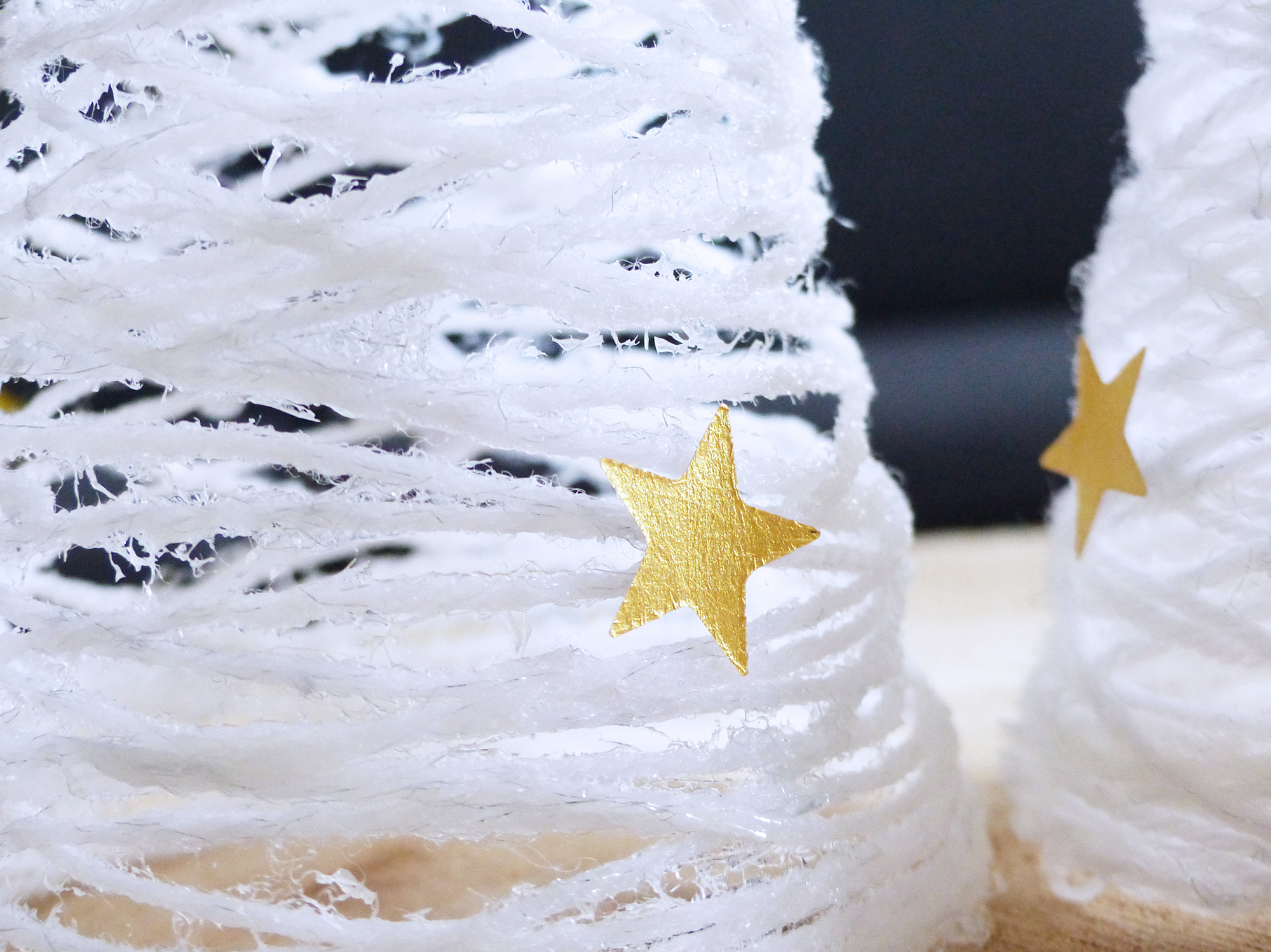 Autour de Marine - DIY Sapin en laine