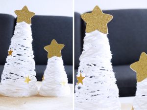 Autour de Marine - DIY Sapin en laine