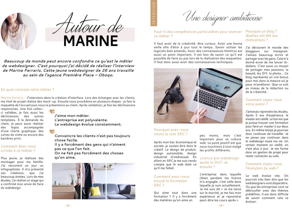 Autour de Marine - Interview Theo Plawinski