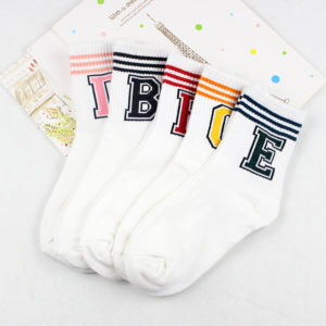 Aliexpress chaussettes lettres - Autour de Marine