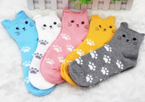 Aliexpress cat socks - Autour de Marine