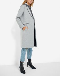 Manteau hiver Stradivarius - Autour de Marine