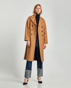 Manteau hiver Zara - Autour de Marine