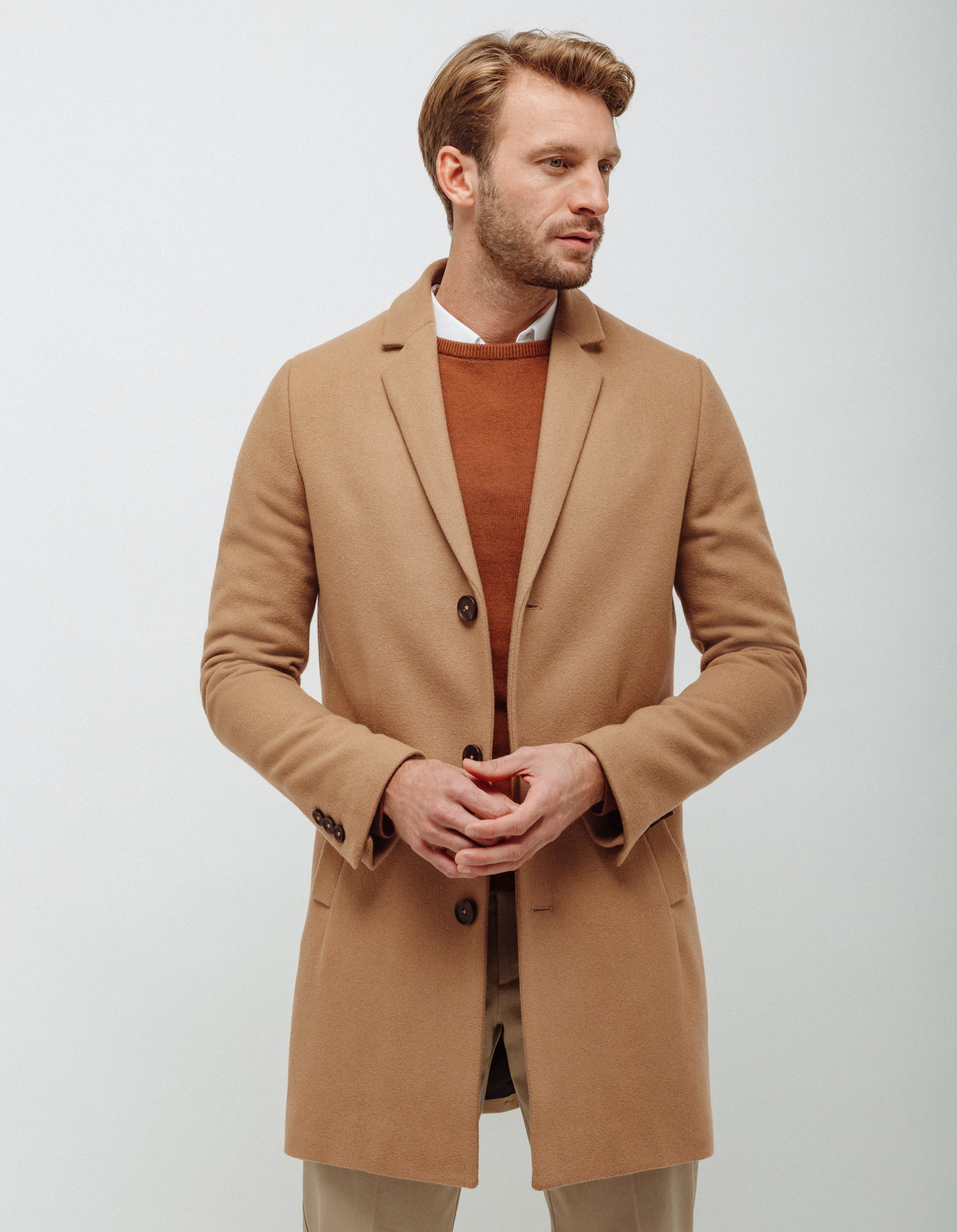 manteau brice beige