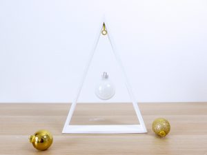 DIY Noël, sapins de Noël minimalistes en bois - Autour de Marine