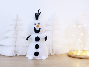 DIY Olaf en chaussettes de la Reine des neiges - Autour de Marine