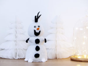 DIY Olaf en chaussettes de la Reine des neiges - Autour de Marine