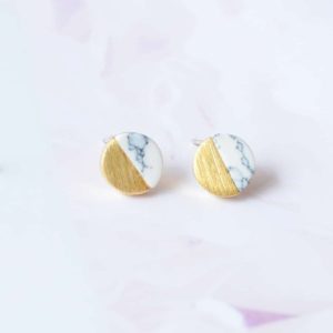 Ma Jolie Bijoux Boucle d'oreilles Pleine lune - Autour de Marine