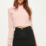 Missguided jupe en jean noir - Autour de Marine