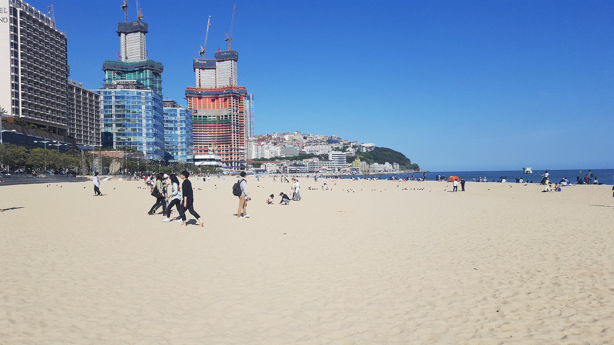 Haeunde beach busan - Autour de Marine