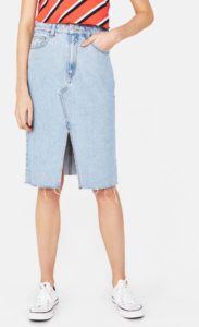 Jupe denim Bershka - Autour de Marine