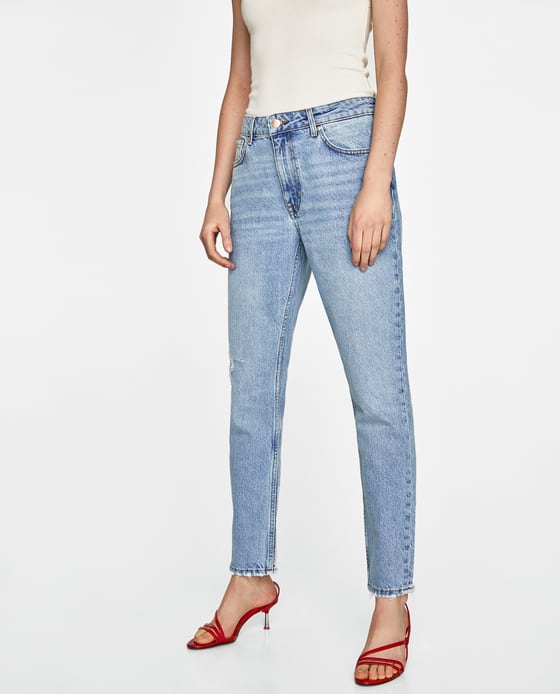 Jean mom fit Zara - Autour de Marine