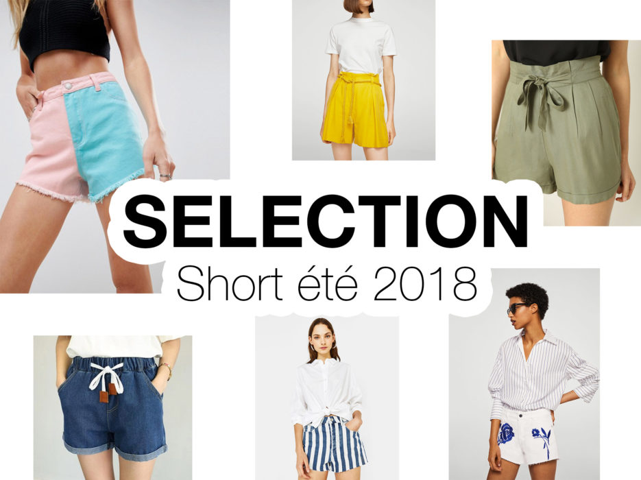 Sélection short été - Autour de Marine