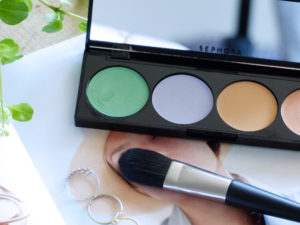 Palette de crèmes correctrices visage Sephora - Autour de Marine