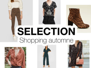 Sélection shopping automne 2018 - Autour de Marine