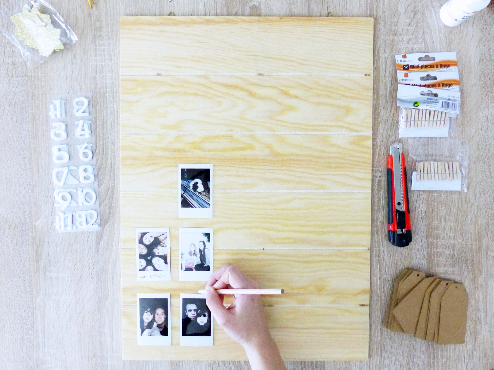 DIY Noël, calendrier de l'avent couple - Autour de Marine