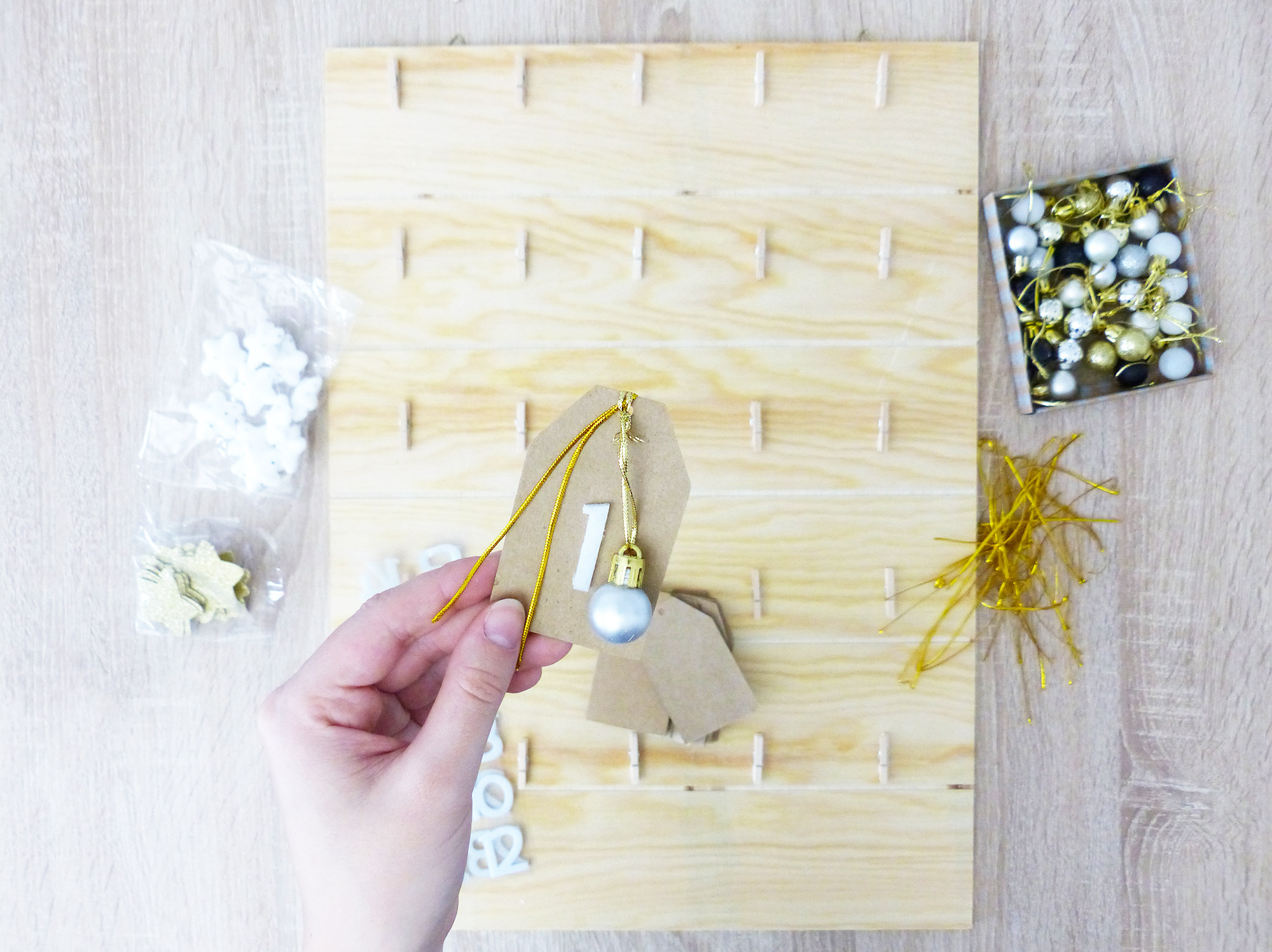 DIY Noël, calendrier de l'avent couple - Autour de Marine
