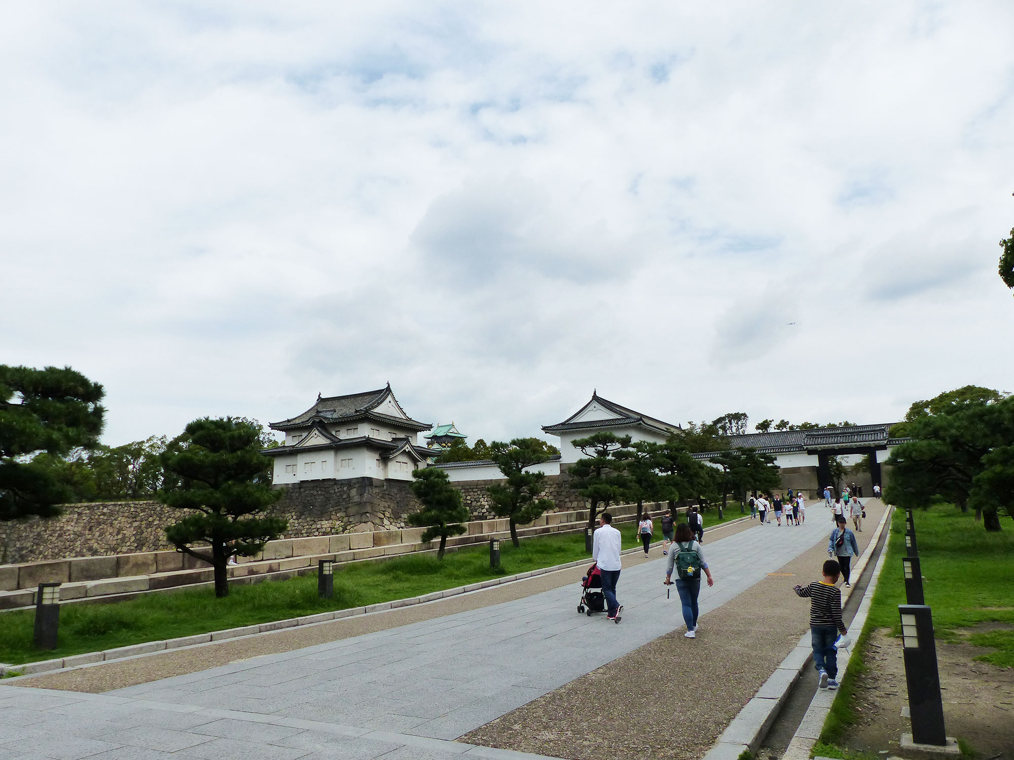 Osaka, Chateau d'Osaka - Autour de Marine