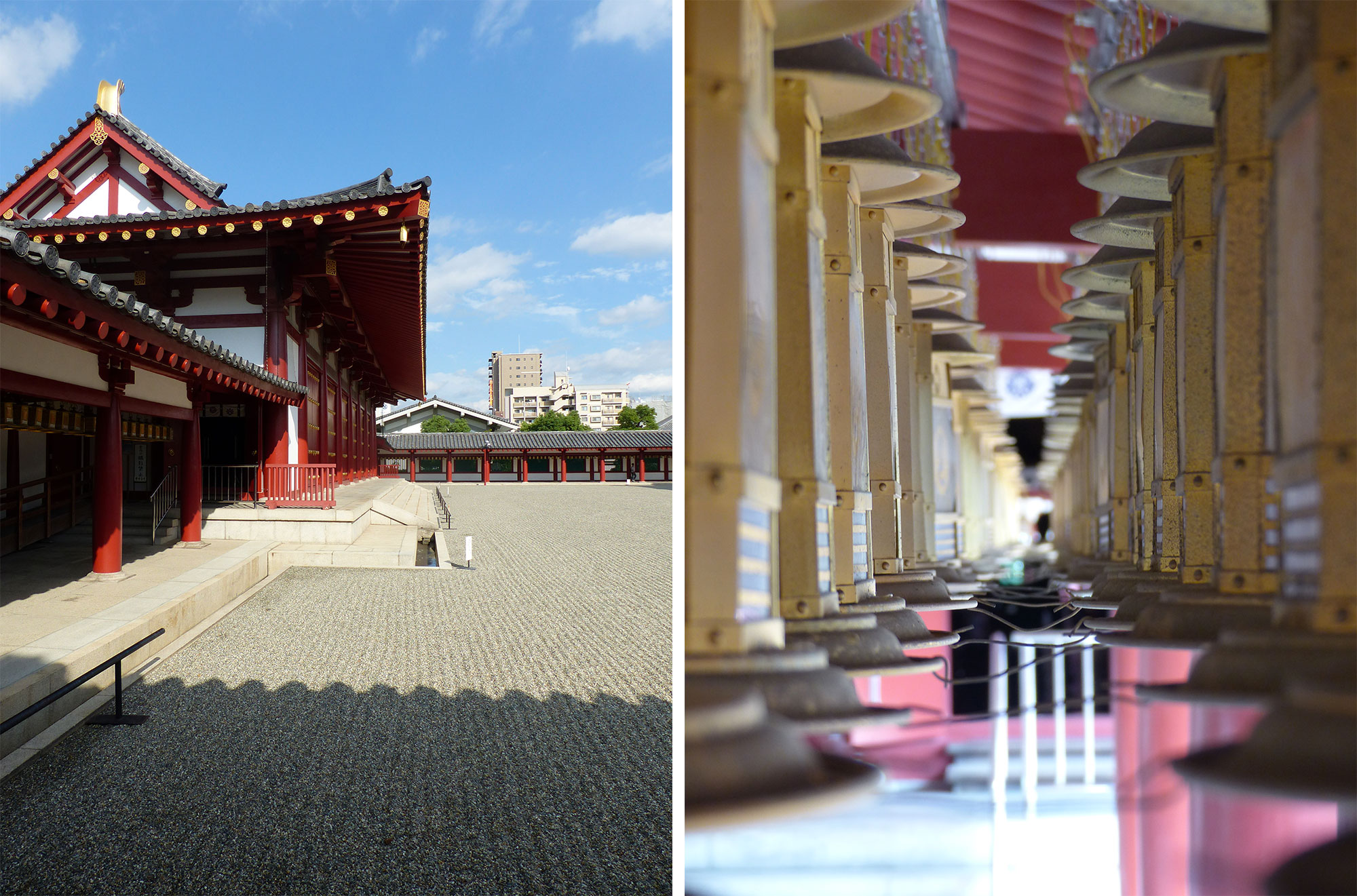 Osaka, le plus vieux temple du Japon - Autour de Marine