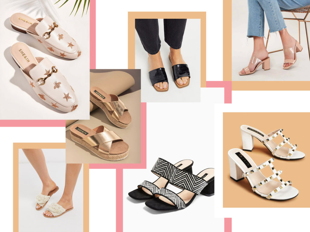 trendy mules 2020