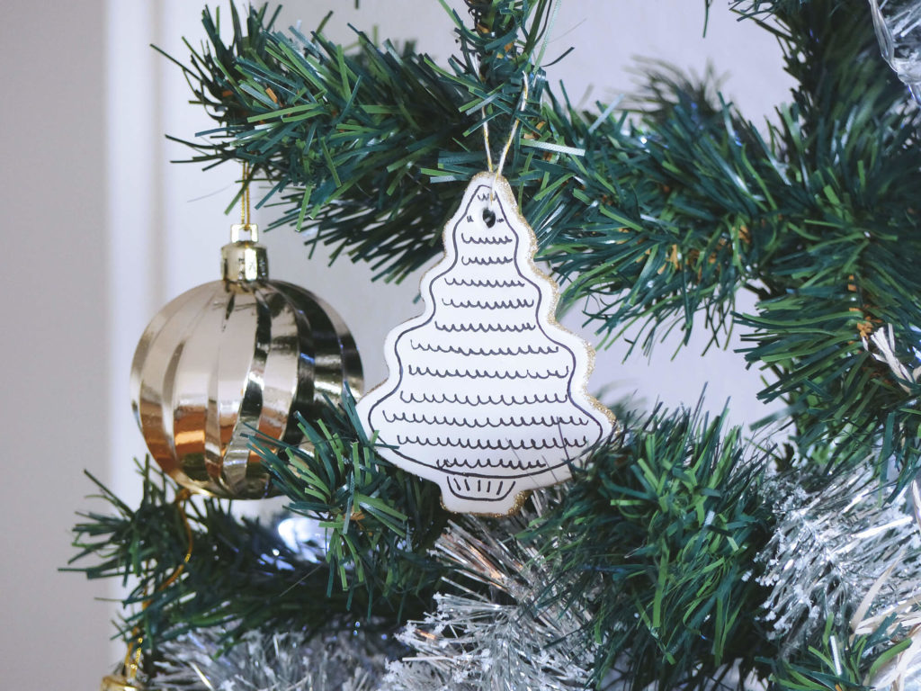 DIY Noël, décoration sapin argile