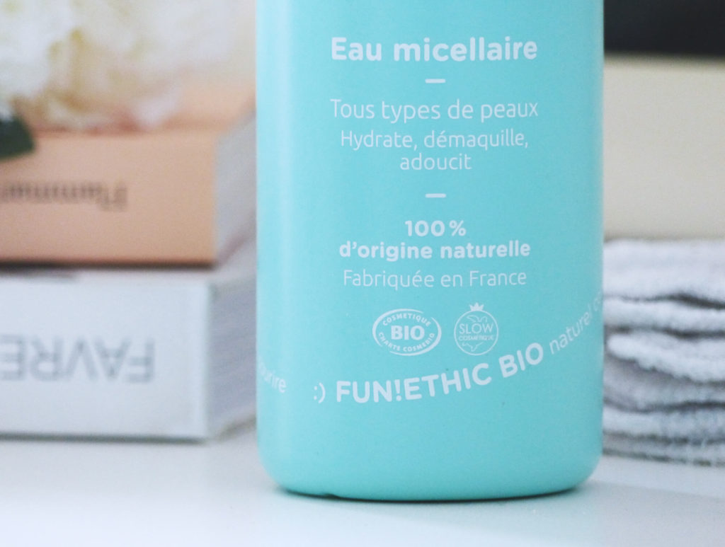 Fun'Ethic, Eau micellaire être femme